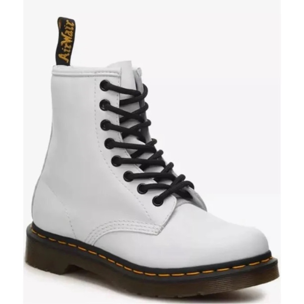 dr. martens zavala white combat boot